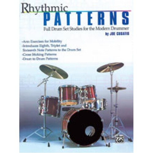 Rhythmic Patterns Full Drum Set Studies Book