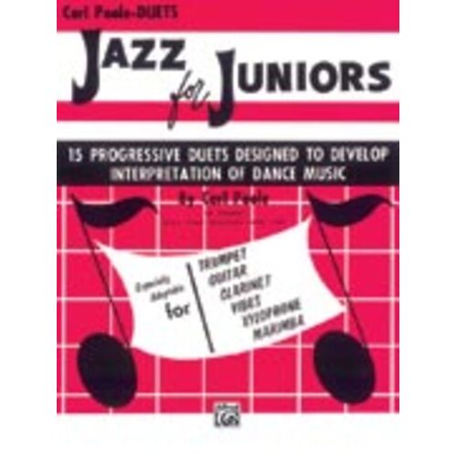 Jazz For Juniors 15 Progressive Jazz Duets