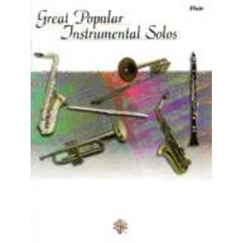 Great Popular Instrumental Solos Flute Book