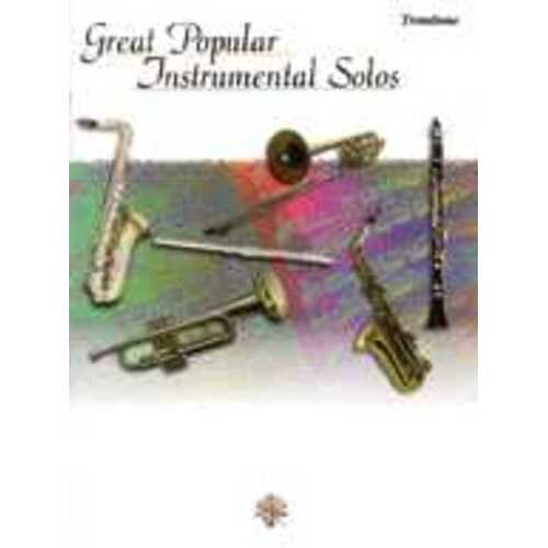 Great Popular Instrumental Solos Trombone Book