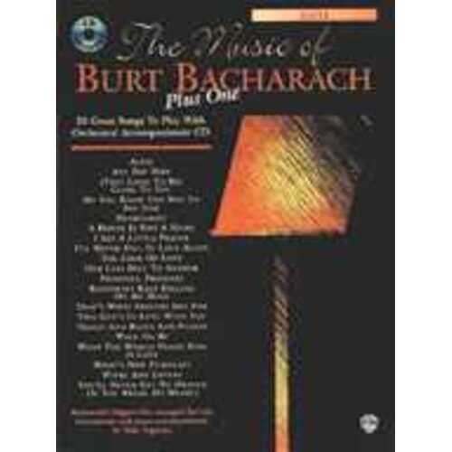 Burt Bacharach Plus One Book/CD Flute Book