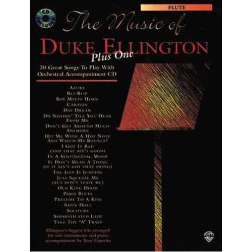 Music Of Duke Ellington Flute Book/CD Book
