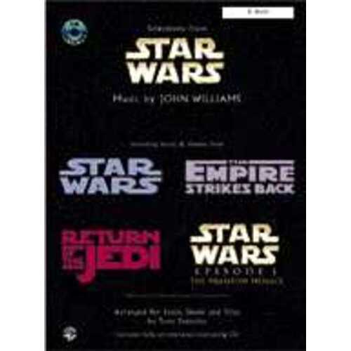 Star Wars The Saga Continues Book/CD E Flat