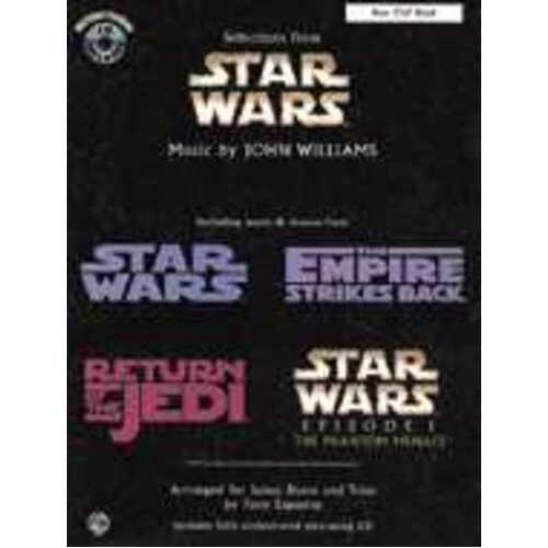 Star Wars The Saga Continues Book/CD Bass Book