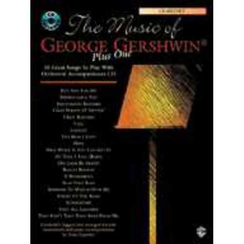 Music Of George Gershwin Plus One Clarinet Book/CD Book