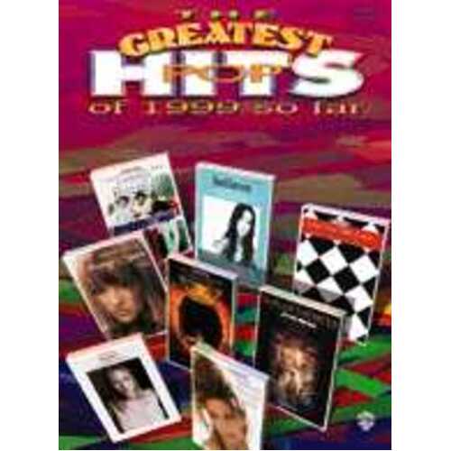 Greatest Pop Hits Of 1999 So Far Flute Book