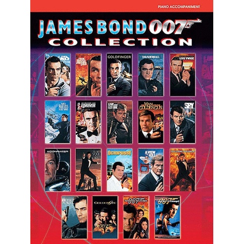 James Bond 007 Collection Piano Accomp Book