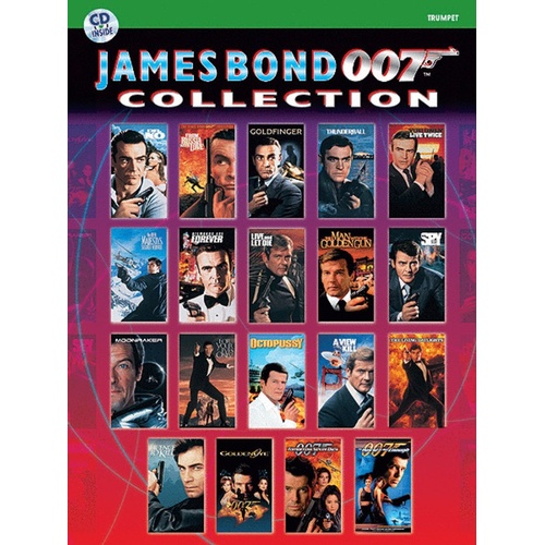 James Bond 007 Collection Book/CD Trumpet Book