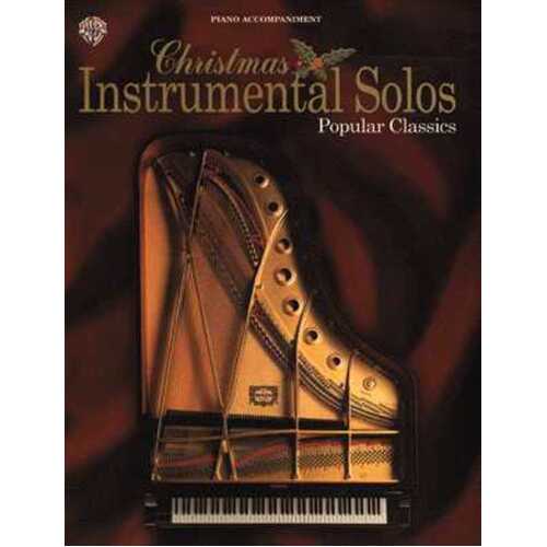 Christmas Instrumental Solos Book/CD Piano Accomp Book