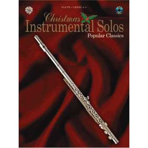 Christmas Instrumental Solos Book/CD Flute Lvl 2-3 Book