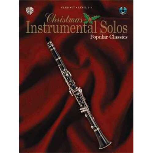Christmas Instrumental Solos Book/CD Clarinet Book