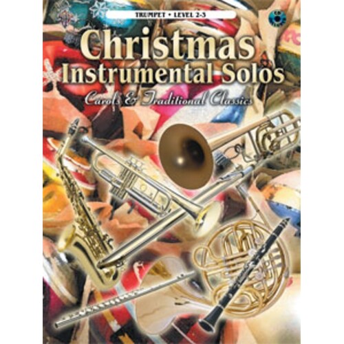 Christmas Instrumental Solos Trumpet Book/CD Book