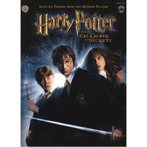 Harry Potter Chamber Of Secrets Alto Sax Book/CD Book