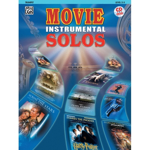 Movie Instrumental Solos Trumpet Book/CD Book