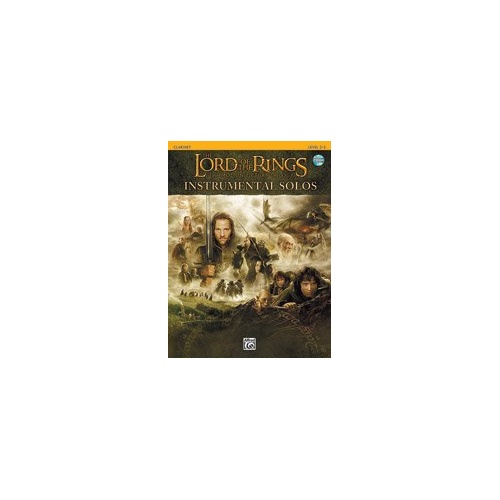 Lord of the Rings Instrumental Solos for Clarinet with CD