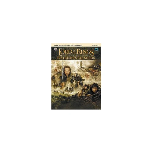 The Lord of the Rings Instrumental Solos for Violin Book/OLA