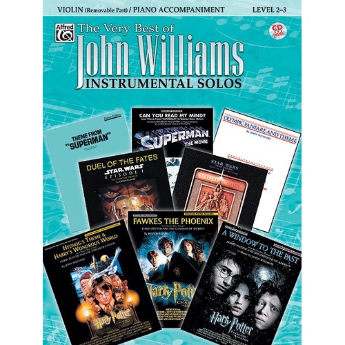 Very Best of John Williams Violin Book with CD