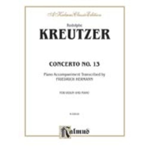 Concerto No 13 D Violin Piano Book