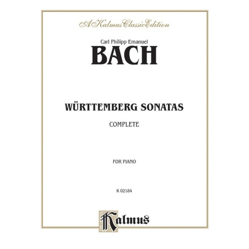 Wurttemberg Sonatas 6 Wq 49