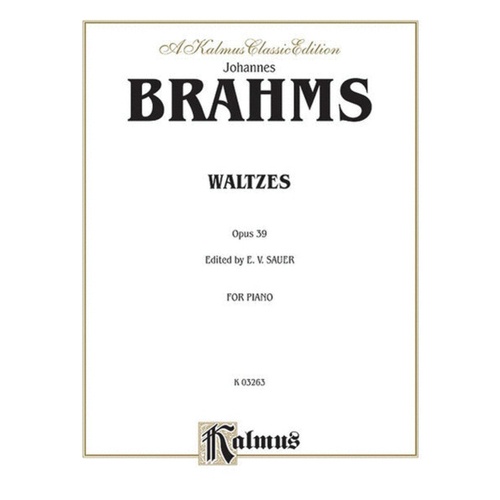 Waltzes Op 39