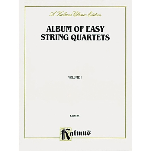 Album Of Easy String Quartets Book 1 Book