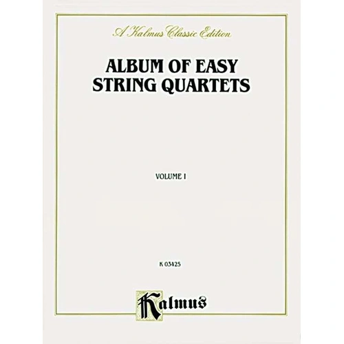 Album Of Easy String Quartets Book 1 Book