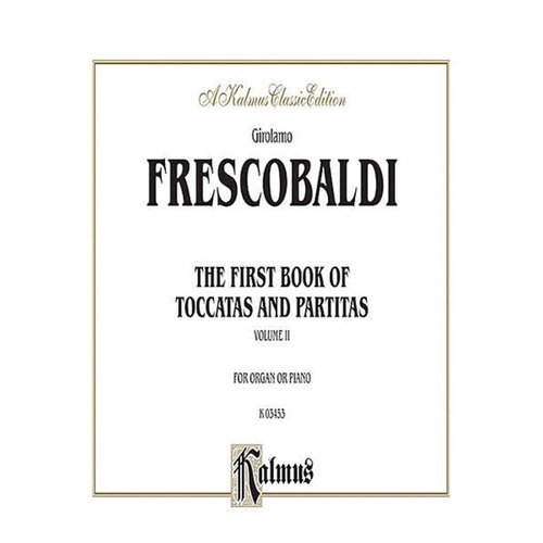 First Book Of Toccatas And Partitas Book 2