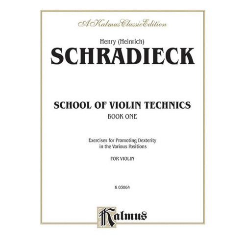 School Of Violin Technics Book 1 Book