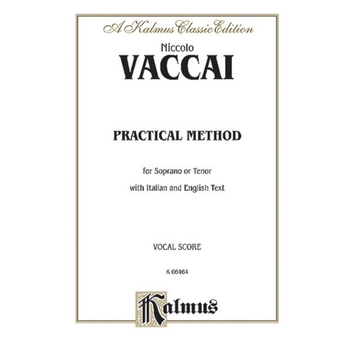 Practical Italian Vocal Method Soprano/Tenor