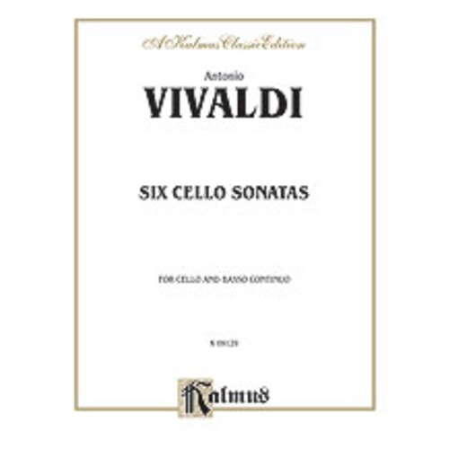 Sonatas 6 Vc/Piano Book