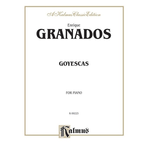 Granados - Goyescas For Piano