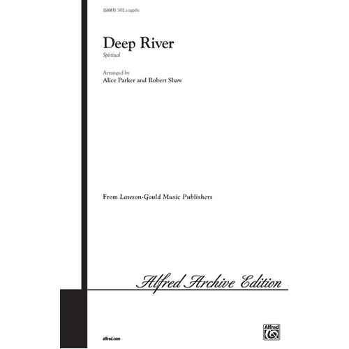 Deep River SATB A Cappella