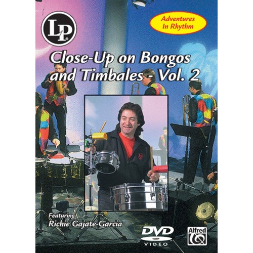 Adventures In Rhythm Close Bongo Timbales DVD 2 Book