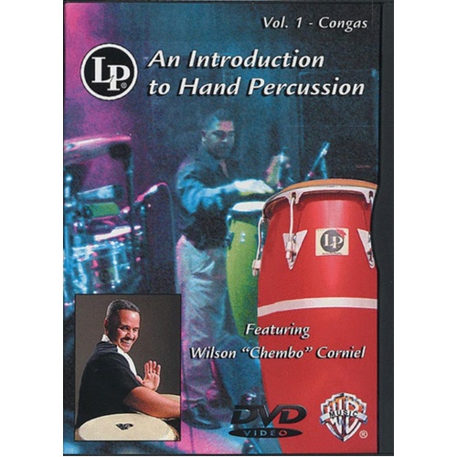 Chembo Intro To Hand Percussion Vol 1 Congas DVD Book