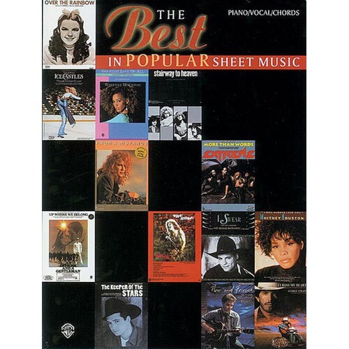 Best In Popular Sheet Music PVG Book