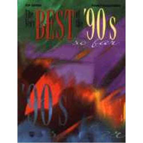 Very Best Of The 90s So Far PVG Book