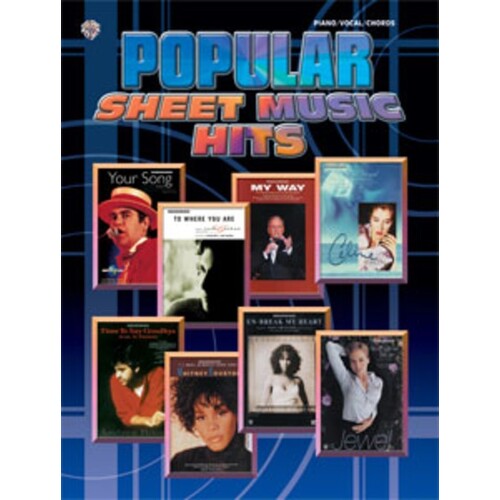Popular Sheet Music Hits PVG Book