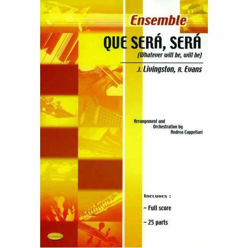 Que Sera Sera Flexible Ensemble Score/Parts