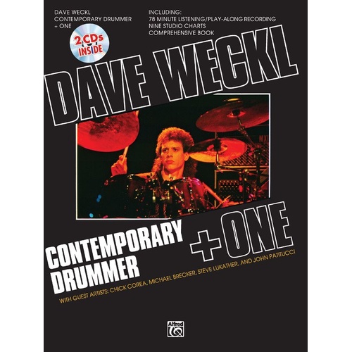 Dave Weckl - Contemporary Drummer Plus One BK/CD with Charts and Analysis