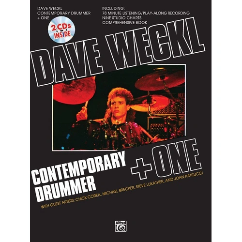 Dave Weckl - Contemporary Drummer Plus One BK/CD with Charts and Analysis