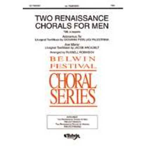 Renaissance Chorals 2 For Men TBB Arr Robinson