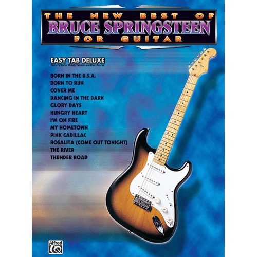 New Best Of Bruce Springsteen Easy Guitar TAB Book