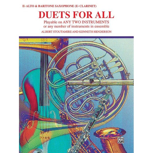 Duets for All Alto/Baritone Saxophone/Eb Clarinet Sheet Music