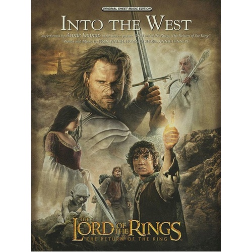 Into The West Lord Of The Rings Return Of King