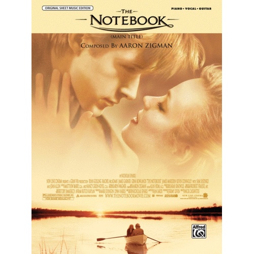 Notebook The (Single Music Sheet) From The Movie
