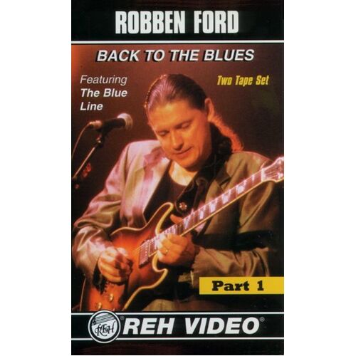 Back To The Blues 2 Pack Parts 1 & 2 Vhs Pal