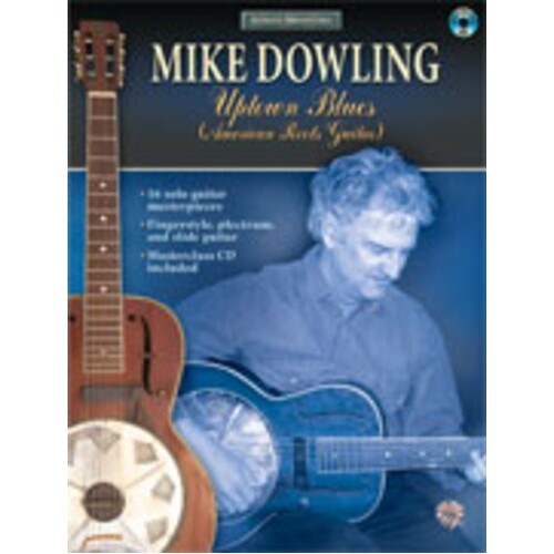 Acoustic Masterclass Uptown Blues Guitar TAB Book/CD Book