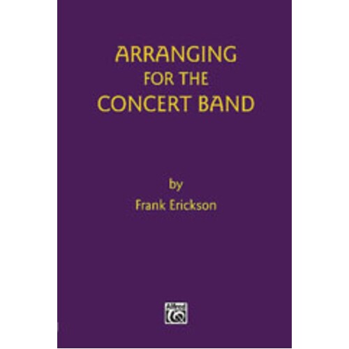 Arranging For Concert Band 
