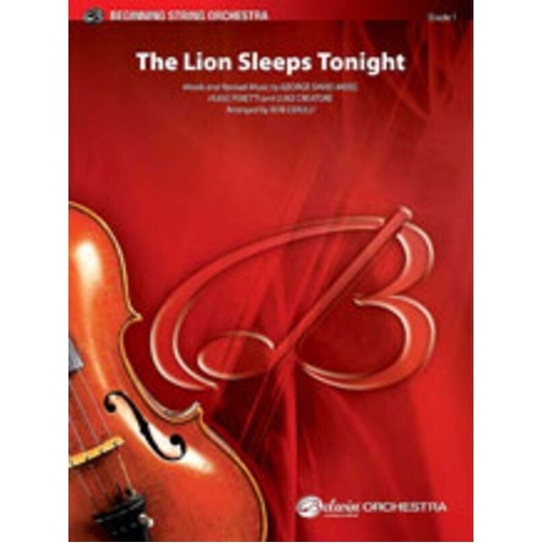 Lion Sleeps Tonight for String Orchestra Arranged by Bob Cerulli