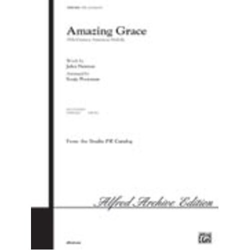 Amazing Grace SATB Arr Poorman